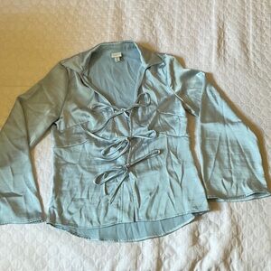 New Day, light blue, Extra Small top.